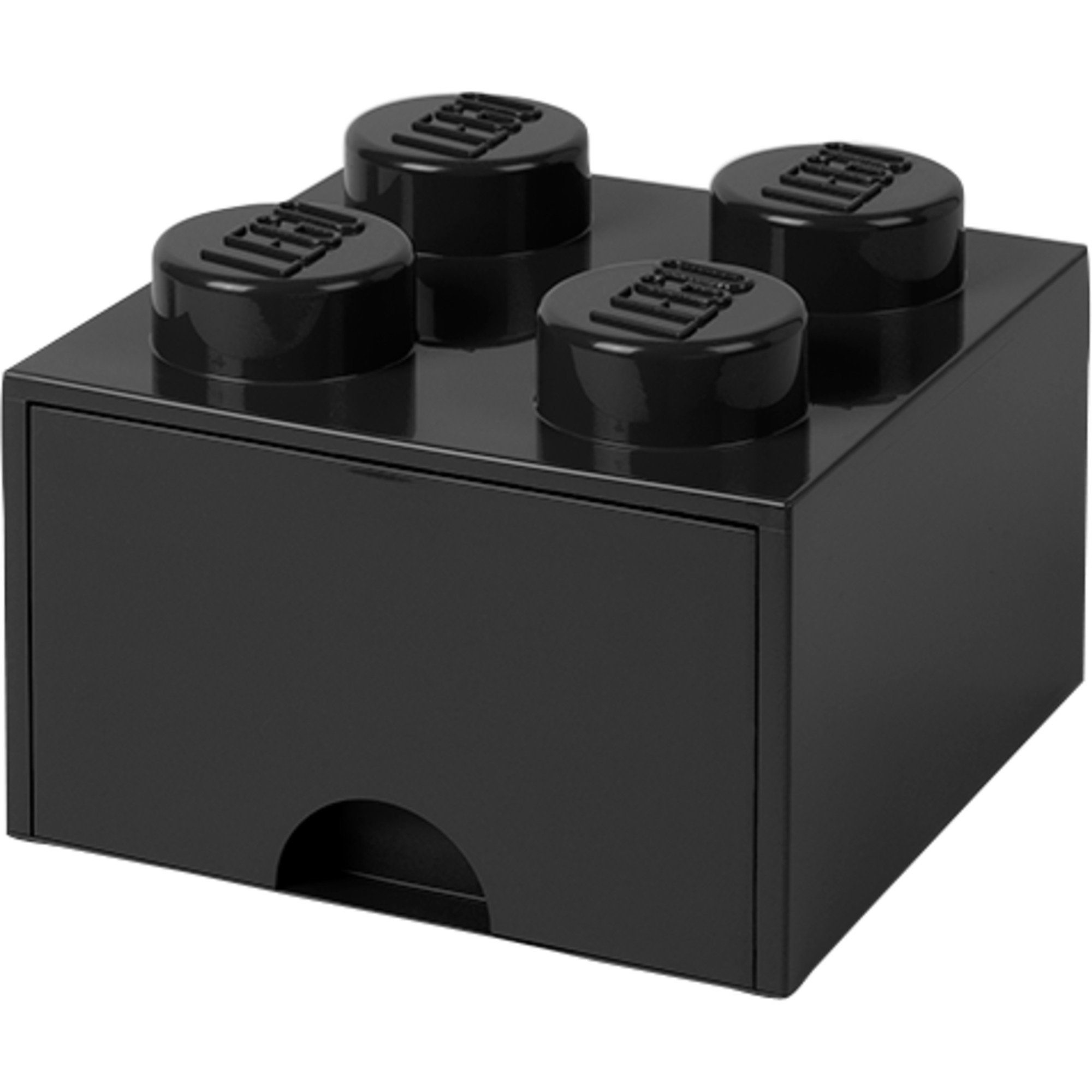 Room Copenhagen Spielzeugtruhe Room Copenhagen LEGO Brick Drawer 4 schwarz