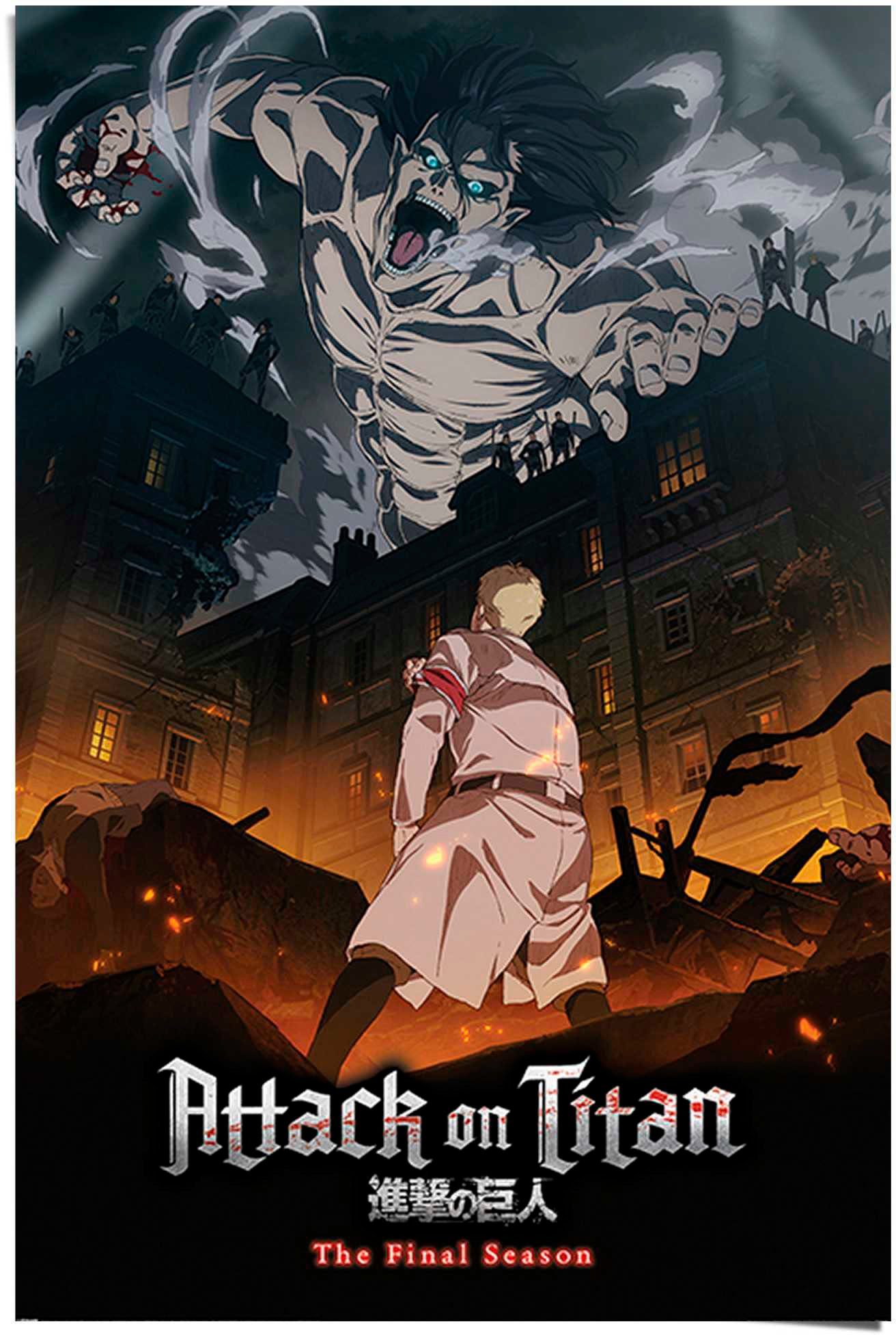 Poster eren S4 Attack onslaught Reinders! - Titan on