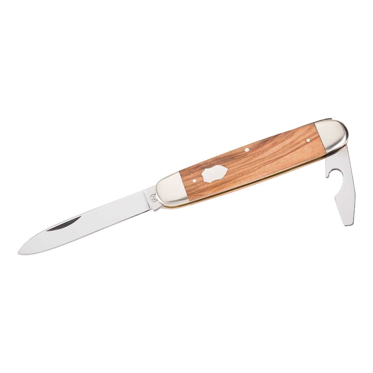 Hartkopf Taschenmesser, Hartkopf-Solingen Taschenmesser, Olivenholz-Schalen