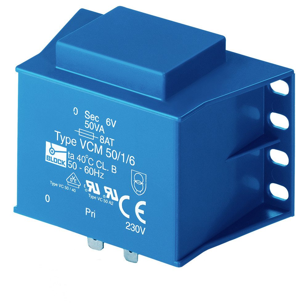 Block BLOCK VCM 36/1/24 Printtransformator 1 x 230 V 1 x 24 V/AC 36 VA 1.5 A Trafo
