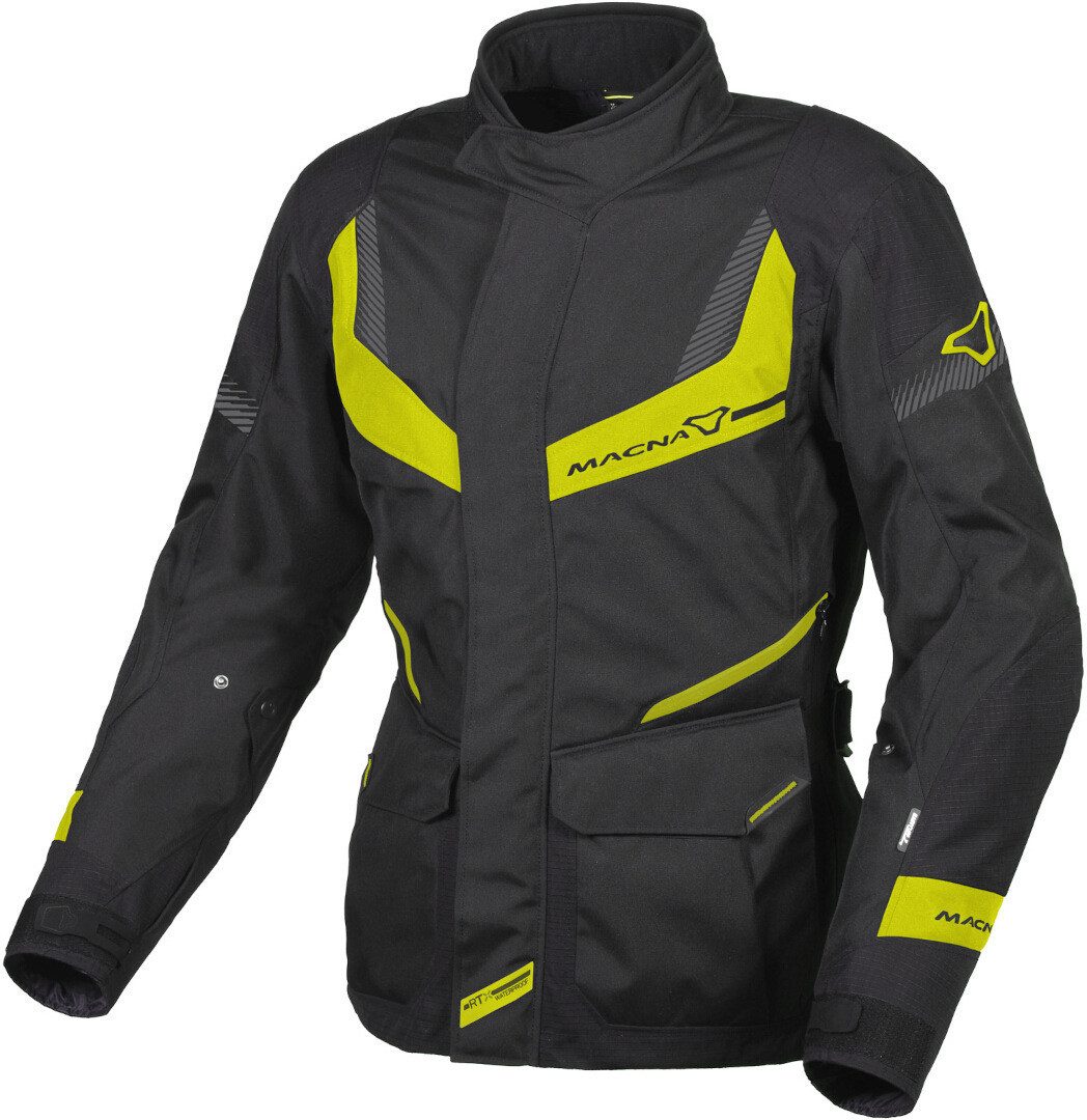 Macna Motorradjacke Rancher wasserdichte Damen Motorrad Textiljacke herausnehmbares Innenfutter,wasserdicht