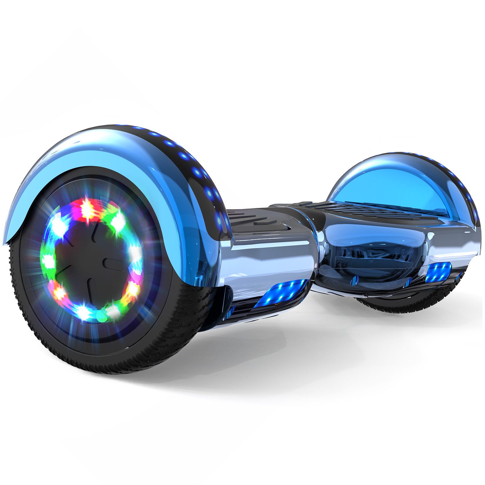 RCB TECH Balance Scooter JD6, 6,5 Zoll Zweimotoren Hoverboard, mit LED-Leuchten und Bluetooth, 120,00 W, 12,00 km/h, bis zu 10 km Reichweite, keine Straßenzulassung