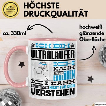 Trendation Tasse Ultraläufer Geschenk Kaffee-Tasse Geschenkidee für Ultraläufer Ich Bin