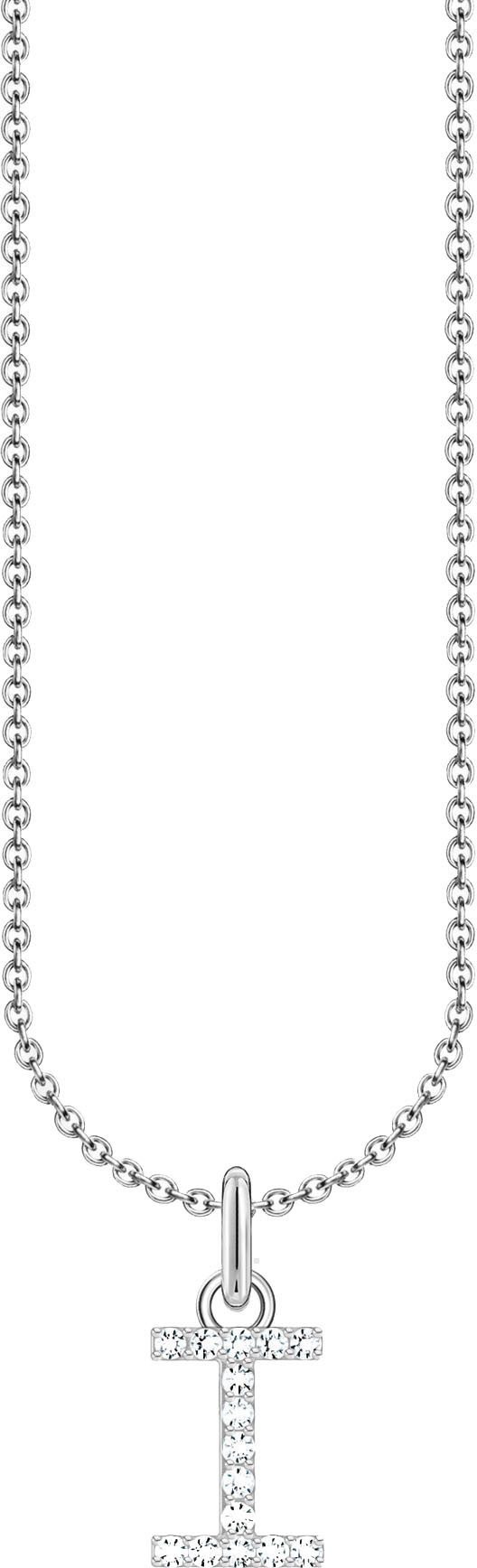 THOMAS SABO Kette mit Anhänger Buchstab...