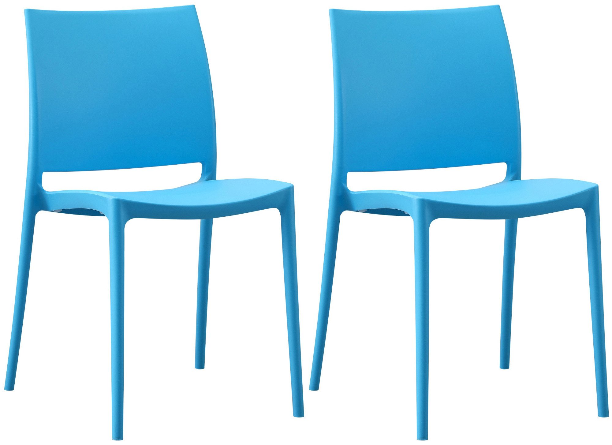 CLP Gartenstuhl Meton (2er Set), Kunststoff, günstig online kaufen