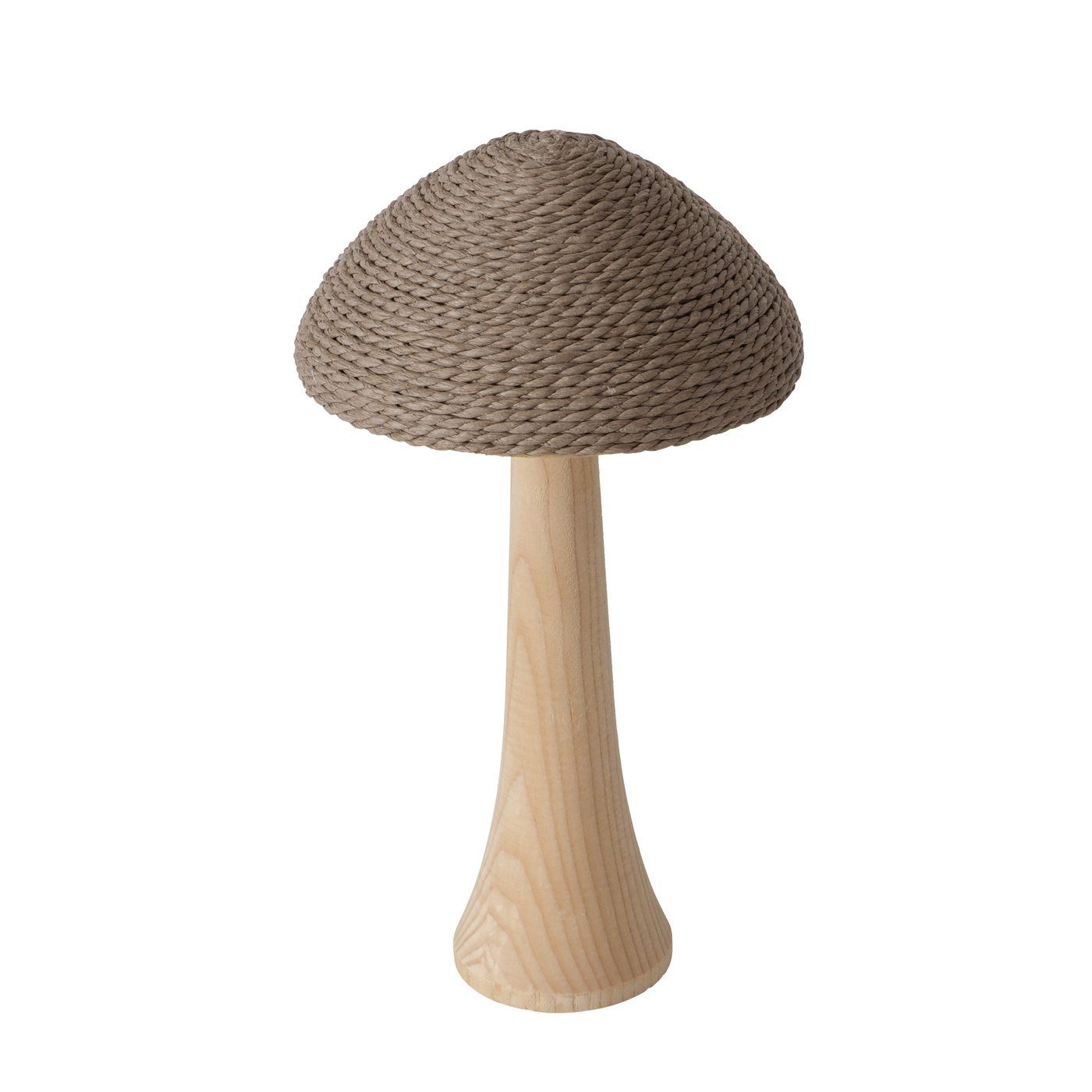 BOLTZE Dekofigur Dekoaufsteller Pilus, Pilz, 1 Stück, 18 cm hoch, Grau oder Rotbraun