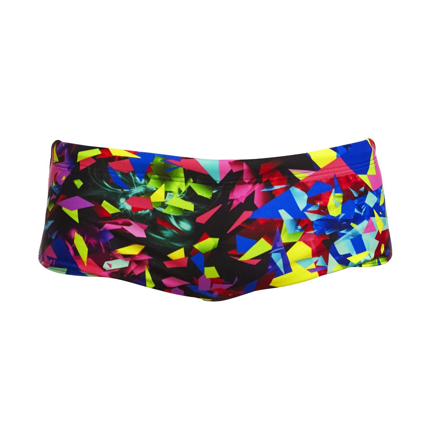 IYUNYI Herren-Badehose Kurz – Push-Up-Pad, Elastisch, Schnelltrocknend, Bunte Muster