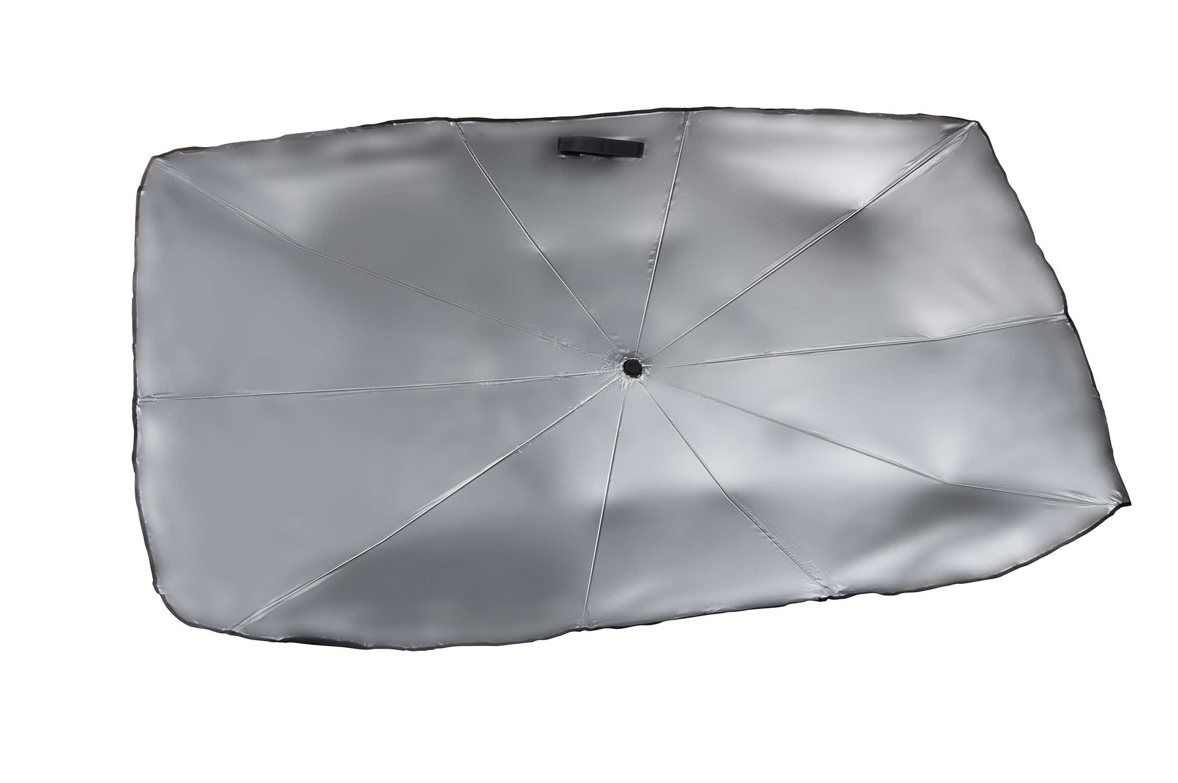 Dunlop Autosonnenschutz für die Windschutzscheibe, 130 x 65 cm, (Sonnenstrahlen reflektierend, 1-St., Sonnenschirm für Frontscheibe), Auto Sonnenschutz für die Windschutzscheibe