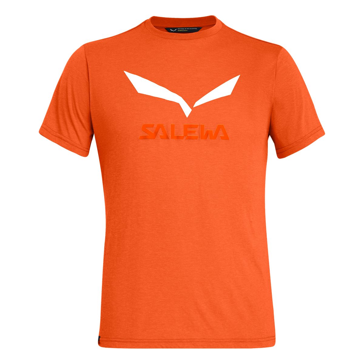 Salewa T-Shirt Solidlogo Dri-Release® Herren T-Shirt (Funktionsshirt) - Salewa 4156 red orange