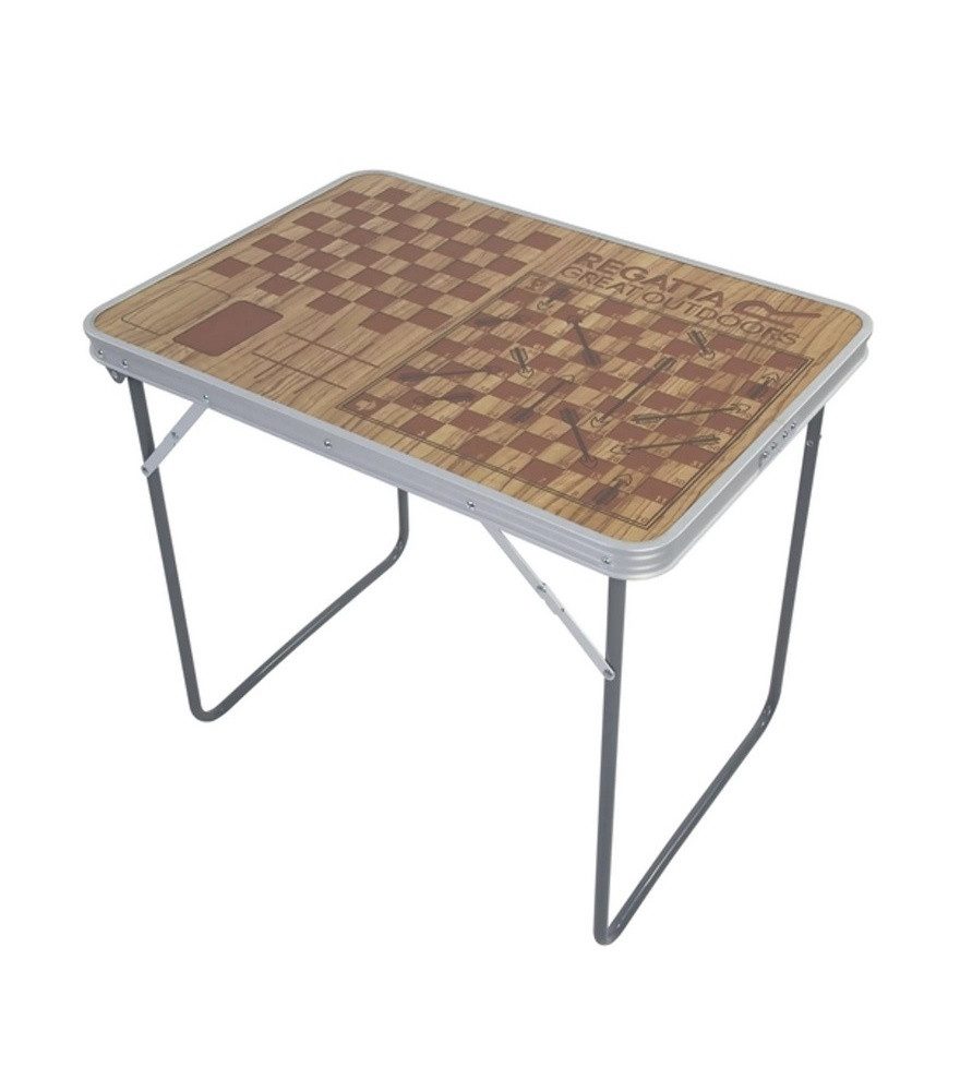 Regatta Spieltisch (zusammenklappbar) - 62x53x7cm - braun