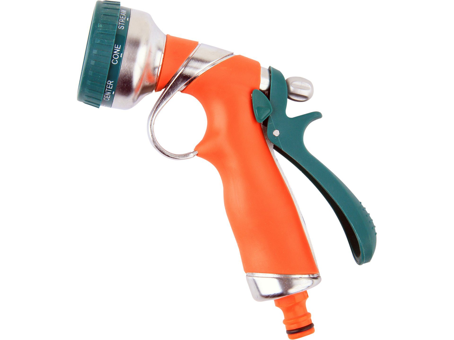 Flo Gartenspritze Ugello spray 8 funzioni Lega di zinco/TPR, (Metall-Spritzpistole mit 8 Funktionen, Metall-Spritzpistole mit 8 Funktionen), keine