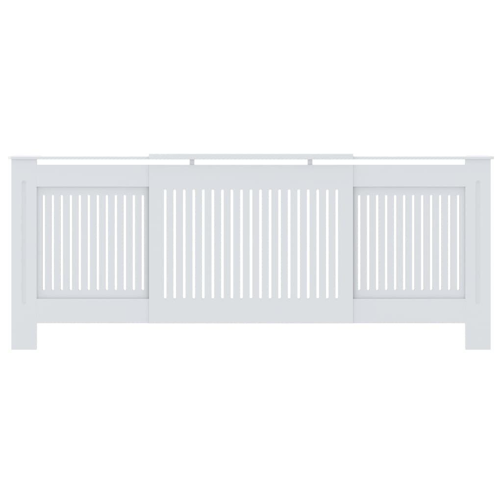 vidaXL Heizungsverkleidung 205 x 205 x 815 cm Heizungsverkleidung Heizungsabdeckung MDF Heizkörpe