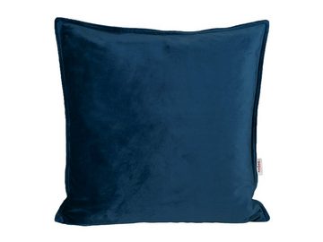 Kissenbezug Samt&Sonders, beties (1 Stück), Kissenhülle ca. 40x40 cm Samtkissen warm und weich Admiral-blau