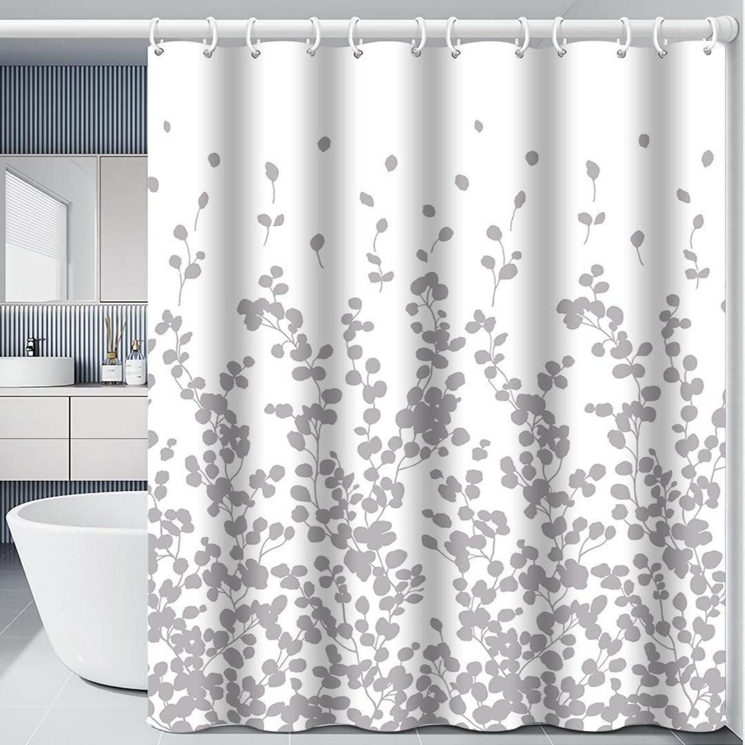 LuxusKollektion Duschvorhang Duschvorhang 180x200 Blumen Wasserdicht Antisc günstig online kaufen