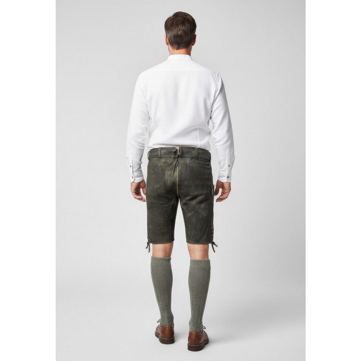 Stockerpoint Trachtenlederhose Sigl Herren (1-tlg) Trachtenlederhose, Trachtenhose, Bayerische Lederhose, Oktoberfest