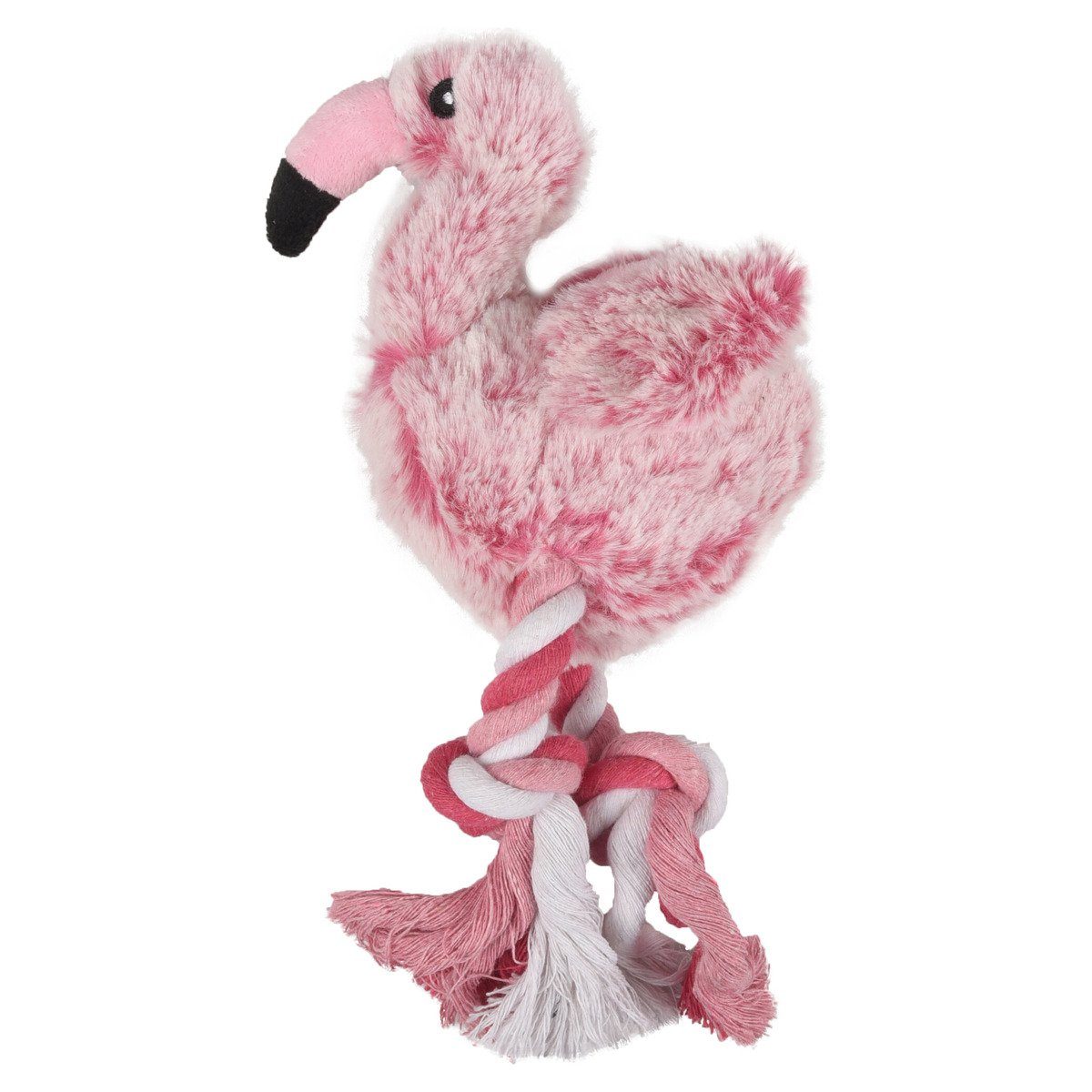 Flamingo Tierkuscheltier Hundespielzeug Flamingo Plüsch rosa, günstig online kaufen