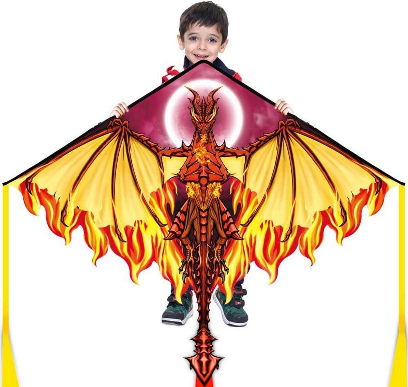 LuxusKollektion Kite Летающие змеи Drache für Kinder Erwachsene, einleiner Летающие змеиflieger