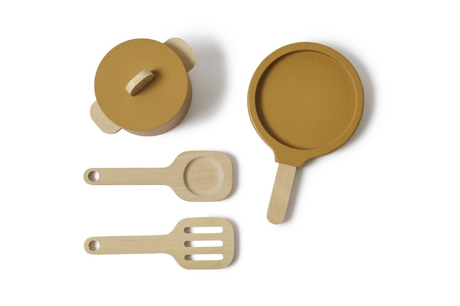 Flexa Kinder-Küchenset Topf & Pfanne, gelb günstig online kaufen