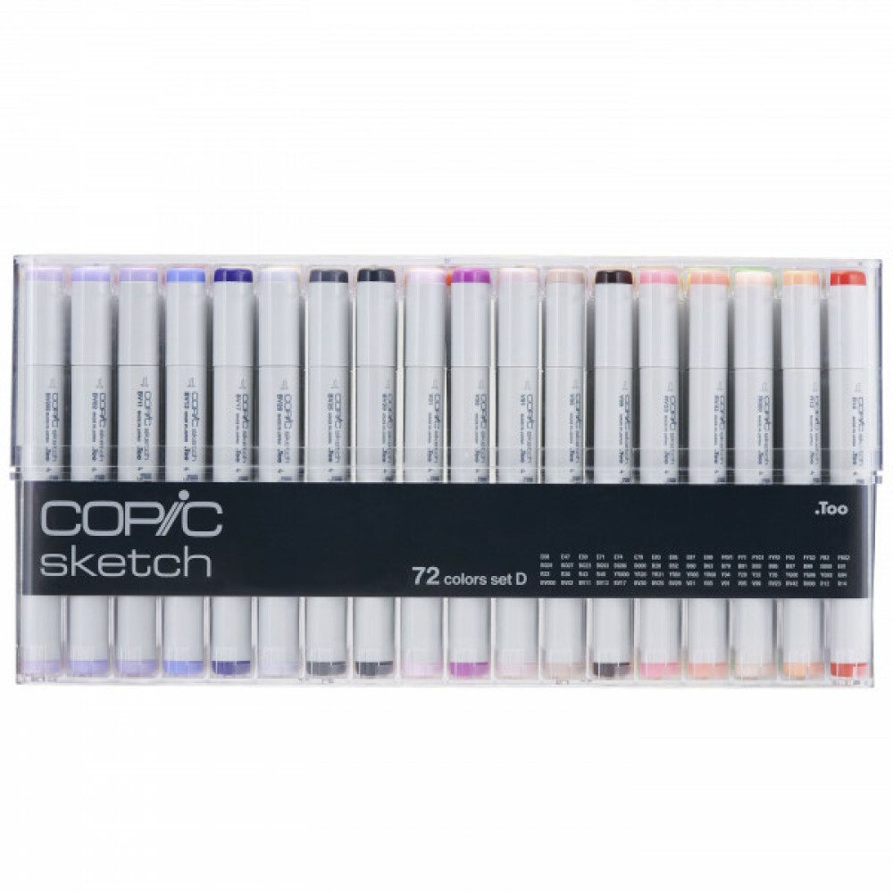 Marker Sketch Set D 72St - Künstlerstifte Set