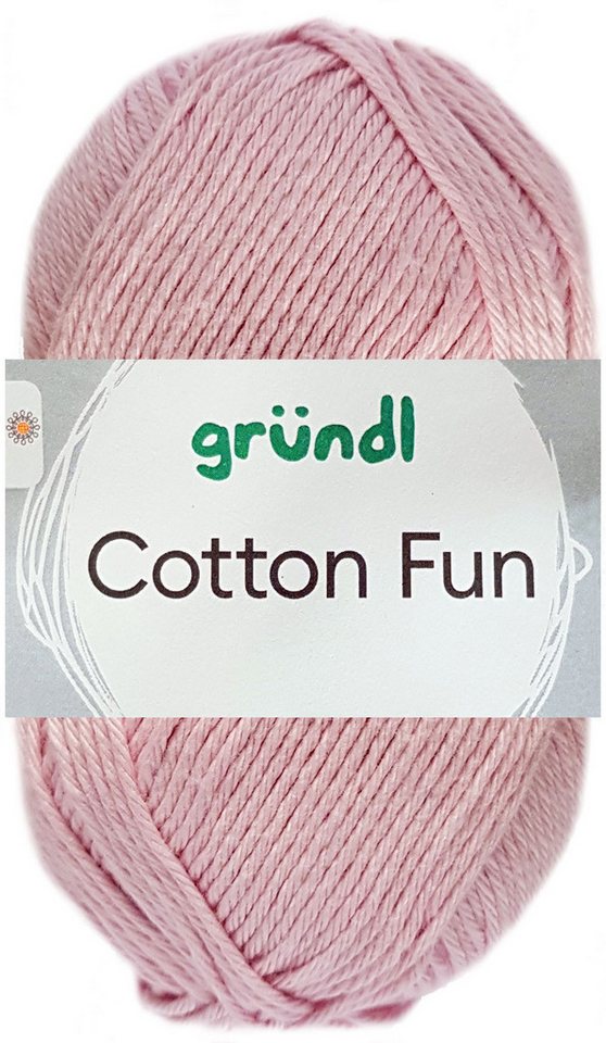 Gründl 50 Gramm Gründl Cotton Fun Farbauswahl Häkelwolle