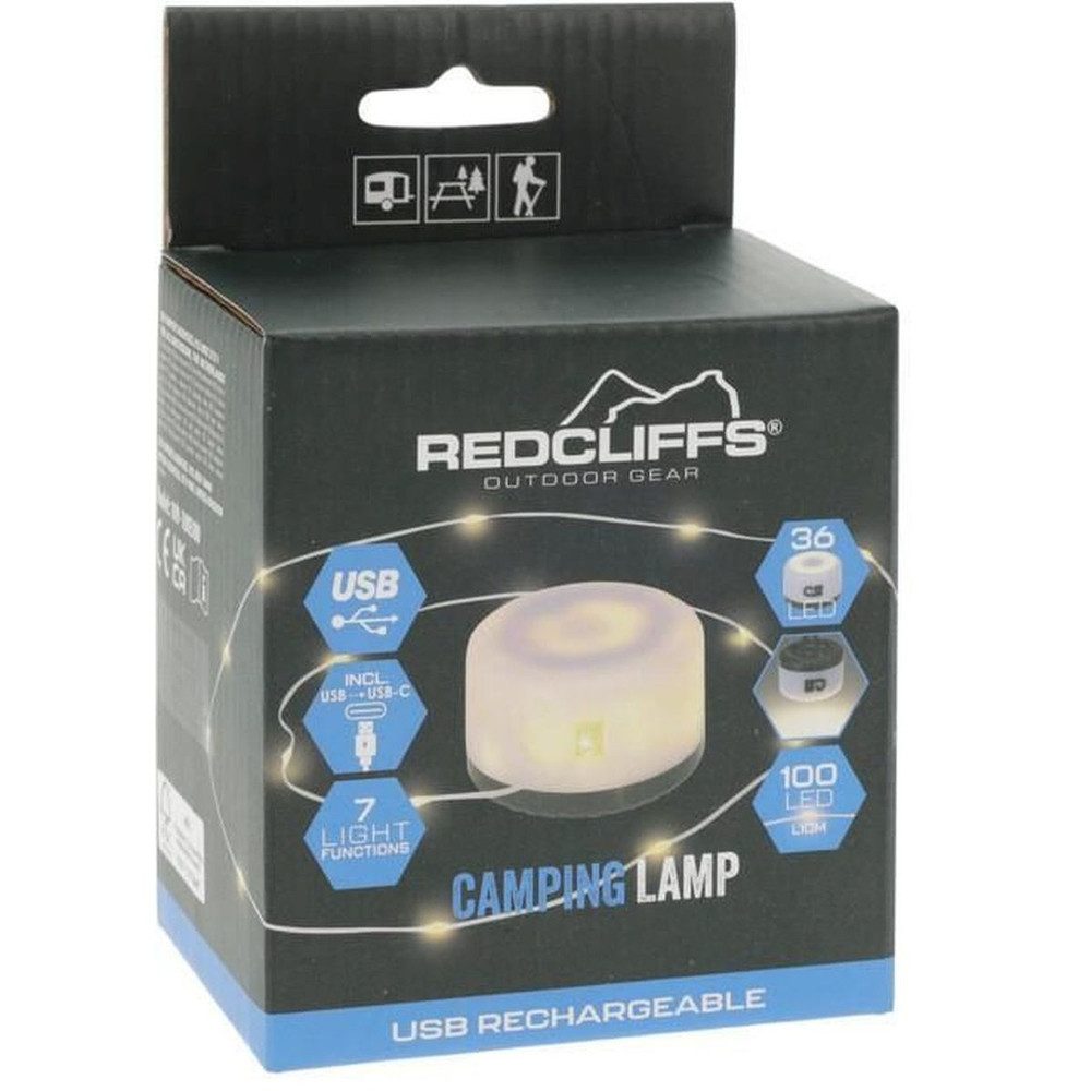 Koopmann Gartengerätehalter Campingleuchte - warmweiß - ca. 10 m