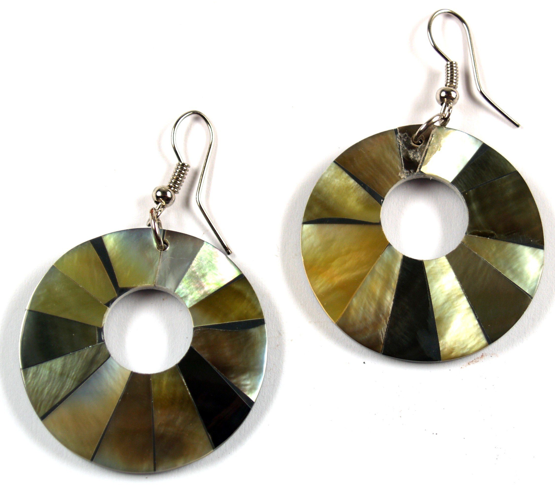 Guru-Shop Paar Ohrhänger Muschelohrringe 7 günstig online kaufen