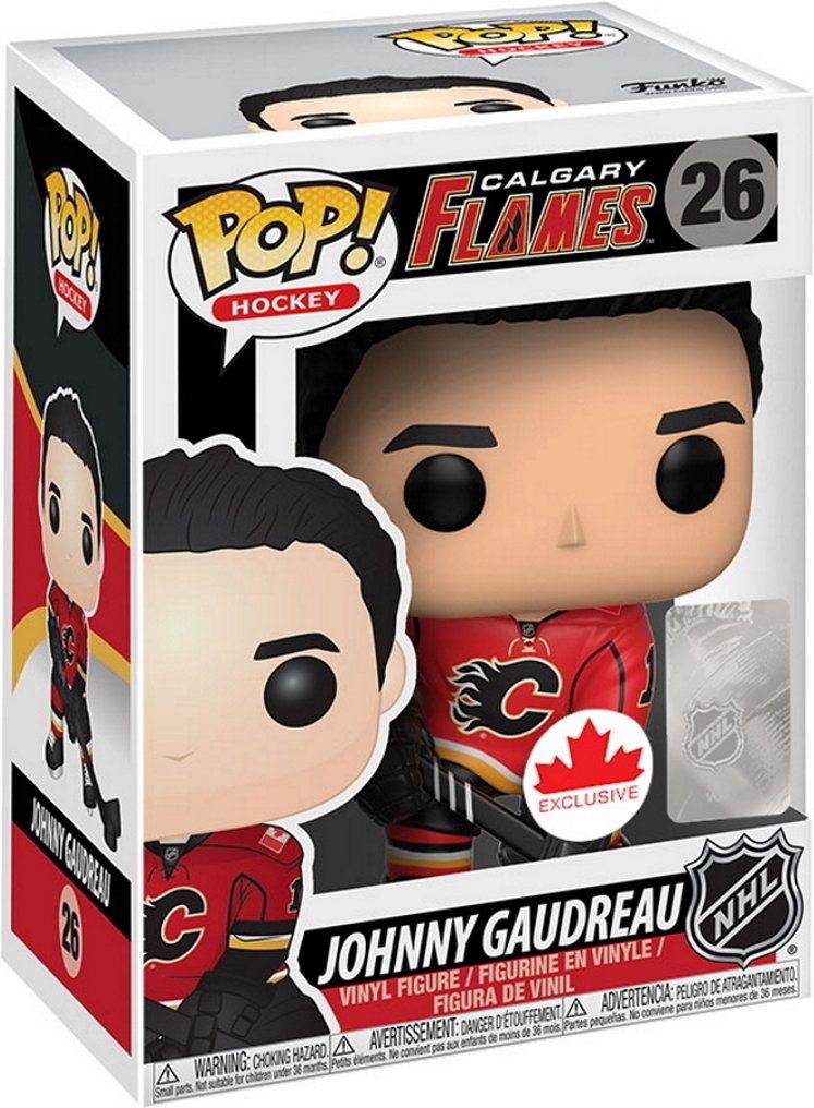 Funko Spielfigur NHL Calgary Flames Johnny Gaudreau 26 EX Pop!