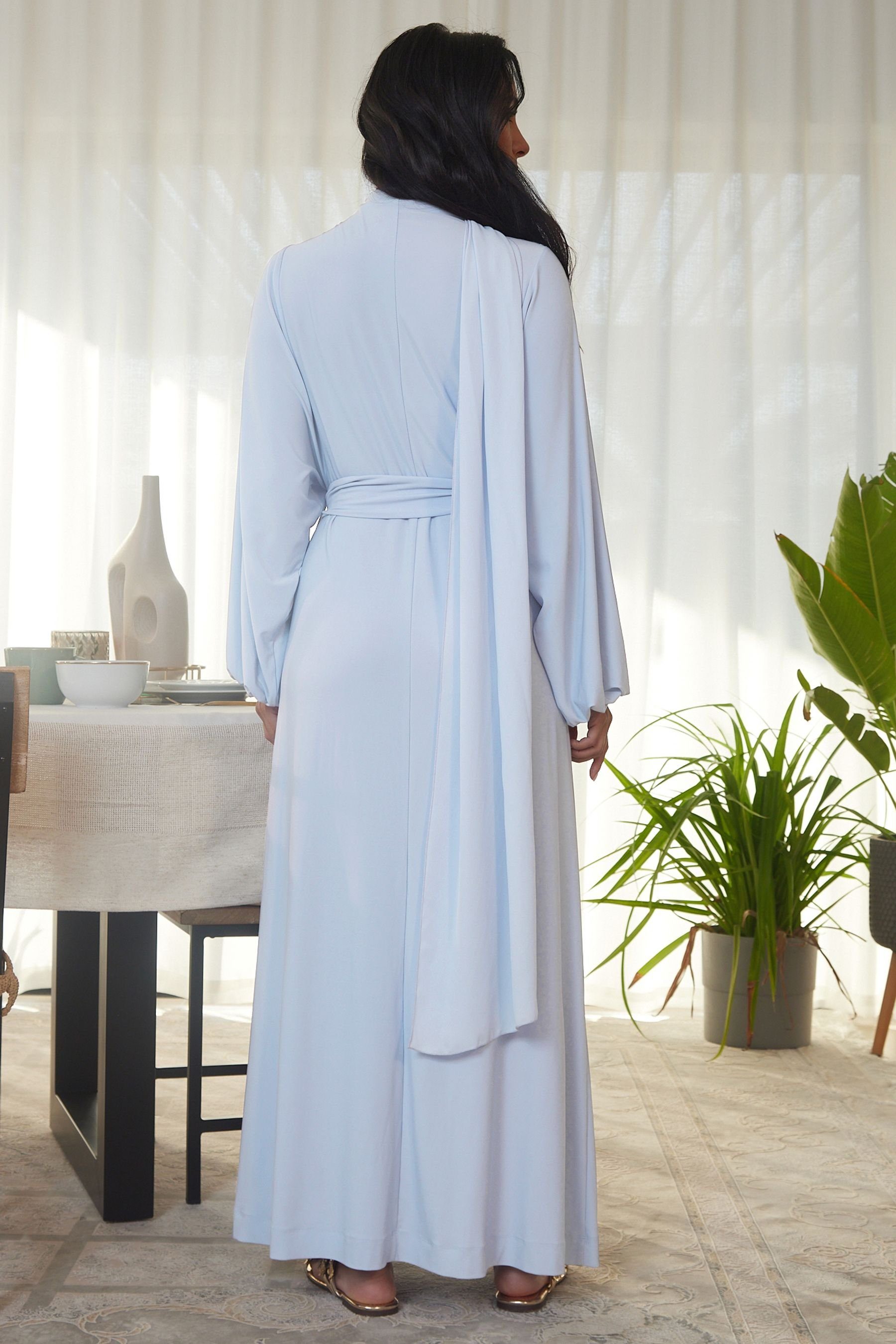 Next Maxikleid Maxikleid mit langen Ärmeln günstig online kaufen