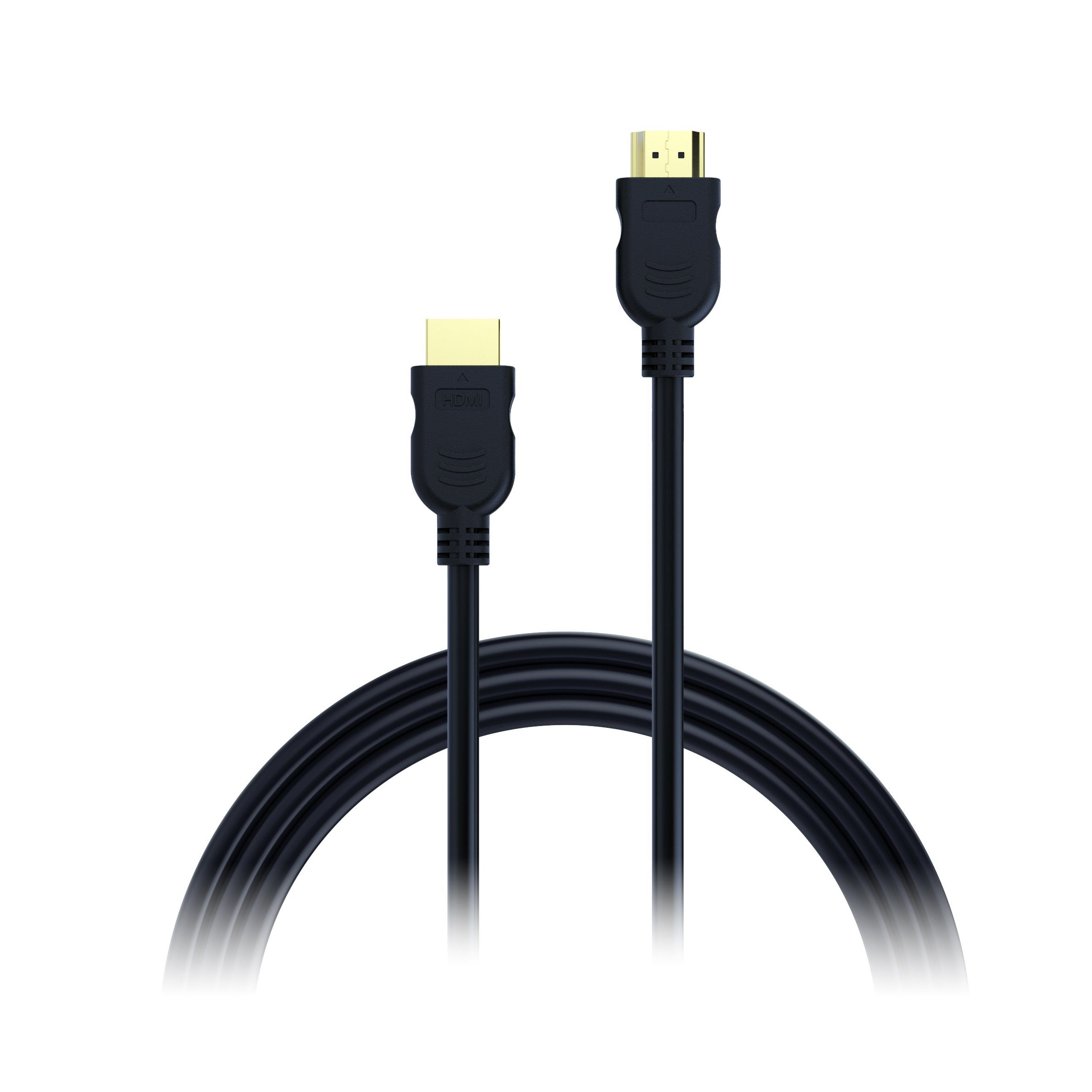 XLAYER Kabel HDMI auf HDMI 4K 3D Support Gold Plated 3.0 m Black Smartphone-Kabel, 300cm langes HDMI auf HDMI-4K Kabel!, Vergoldete Kontakte für verlustfreie Übertragung!, Unterstützt bis zu 4K/2K 60Hz!, Genießen Sie Entertainment in bester Qualität!, Farbe: Schwarz!, 300cm langes HDMI auf HDMI-4K Kabel!, Vergoldete Kontakte für verlustfreie Übertragung!, Unterstützt bis zu 4K/2K 60Hz!, Genießen Sie Entertainment in bester Qualität!, Farbe: Schwarz! (300.00 cm)