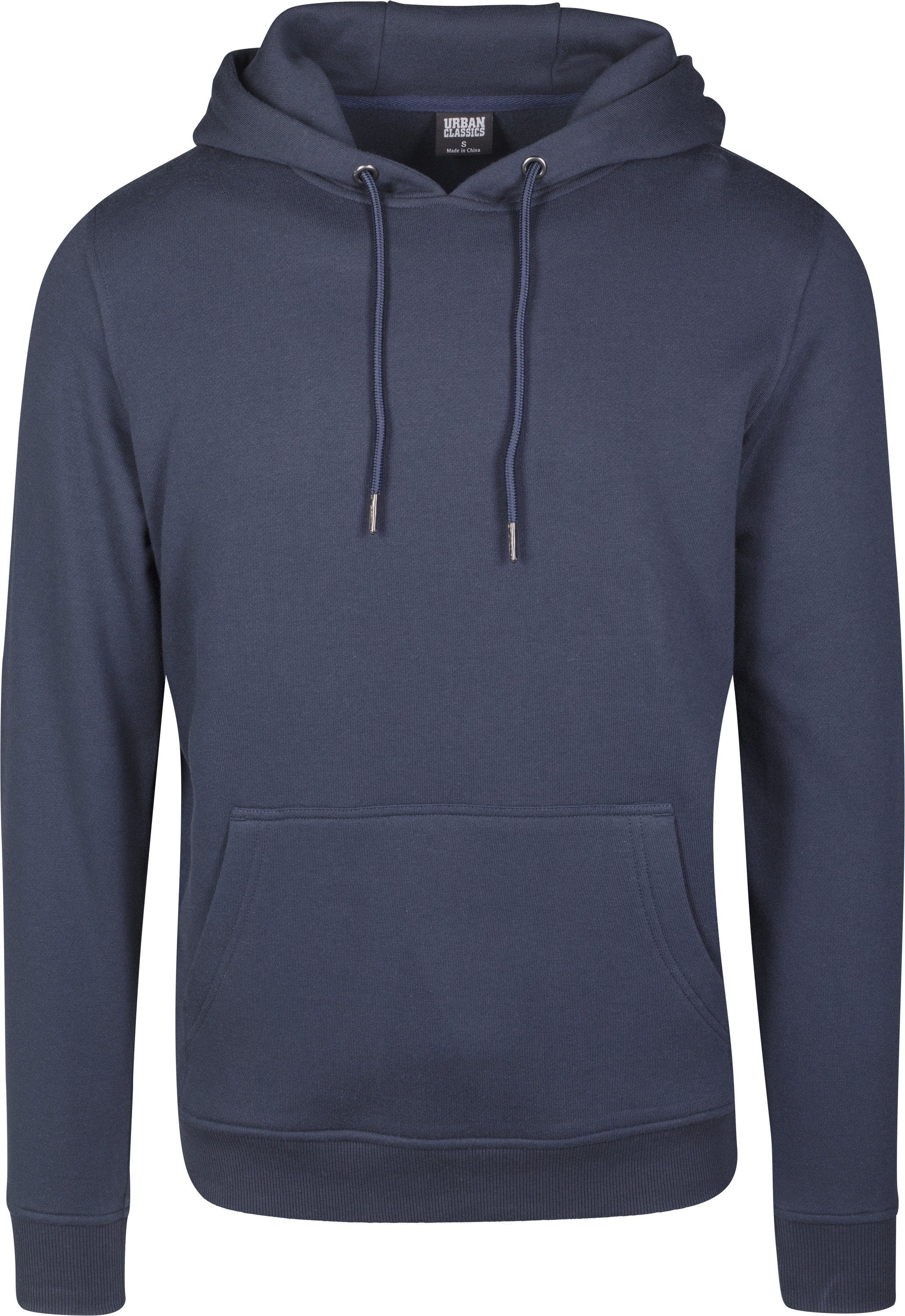 URBAN CLASSICS Sweater Herren Basic Sweat Hoody (1-tlg) navy | Sweatshirts
