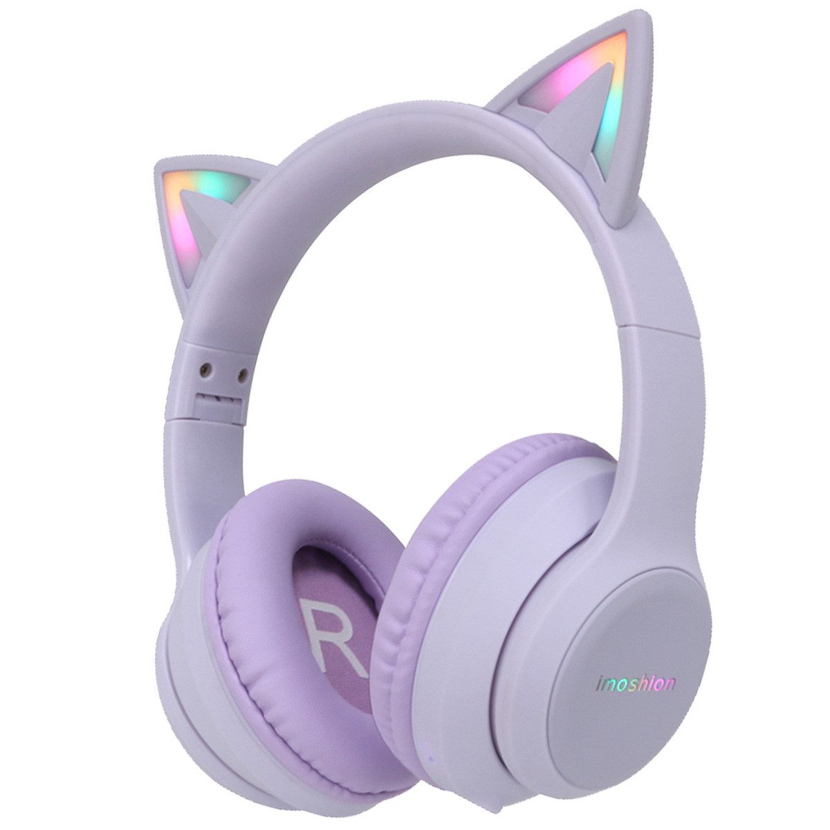imoshion imoshion Kabellose Kinderkopfhörer LED Light Cat Ear - Dezibelbegrenze Kinder-Kopfhörer
