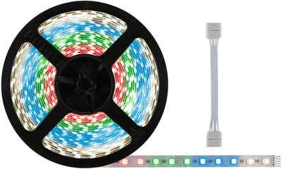 Paulmann LED-Streifen MaxLED 500 Einzelstripe inkl. Adapterkabel 10m RGBW+ 72W 500lm/m, 1-flammig, unbeschichtet
