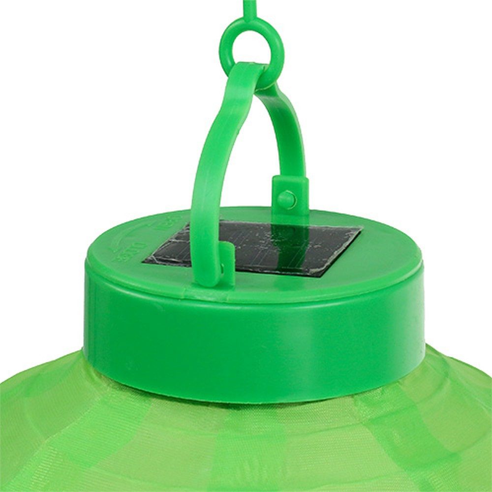 Viana Windlicht Lampion LED Solar Grün günstig online kaufen