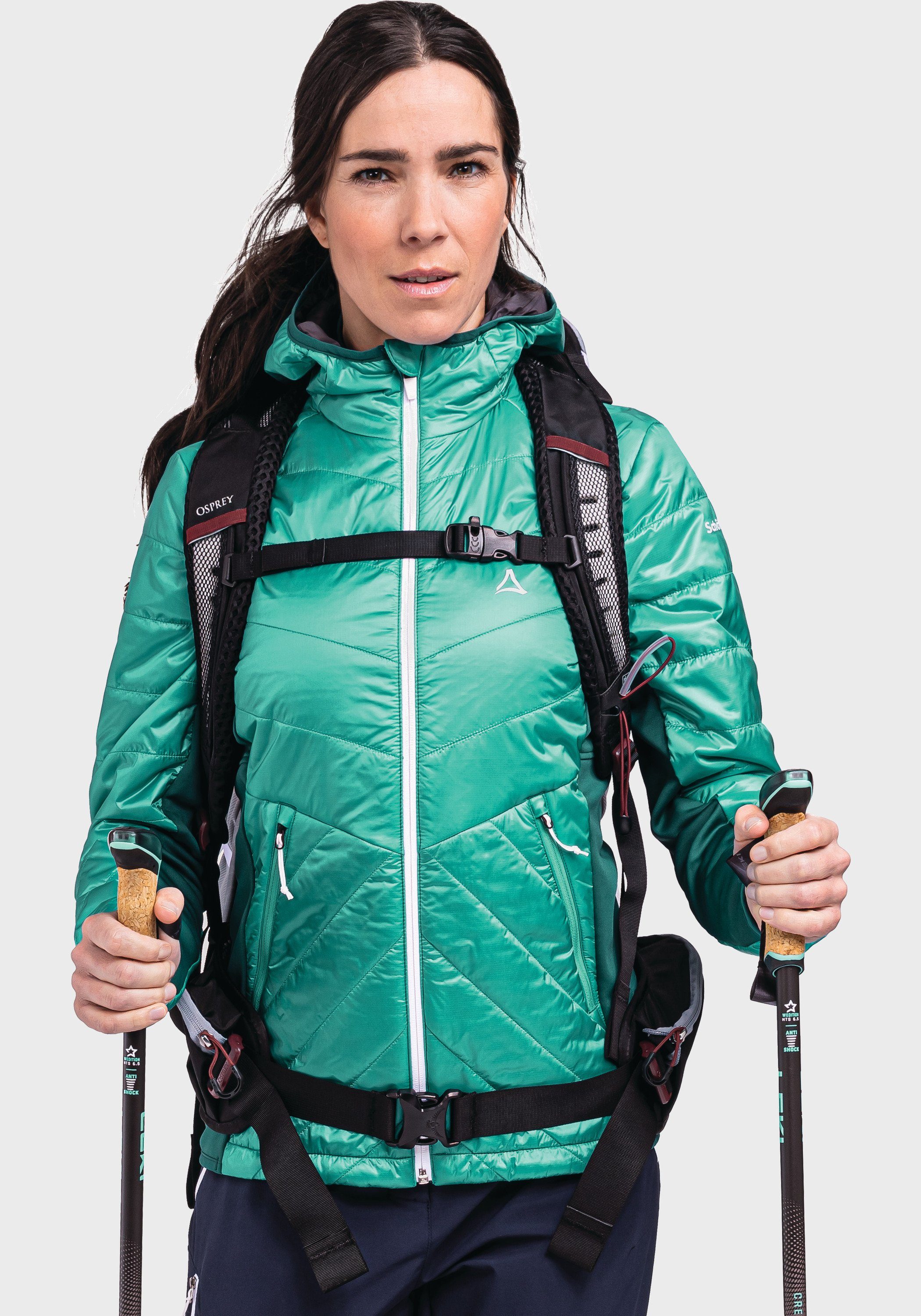 Jacket Outdoorjacke Stams Hybrid L grün Schöffel