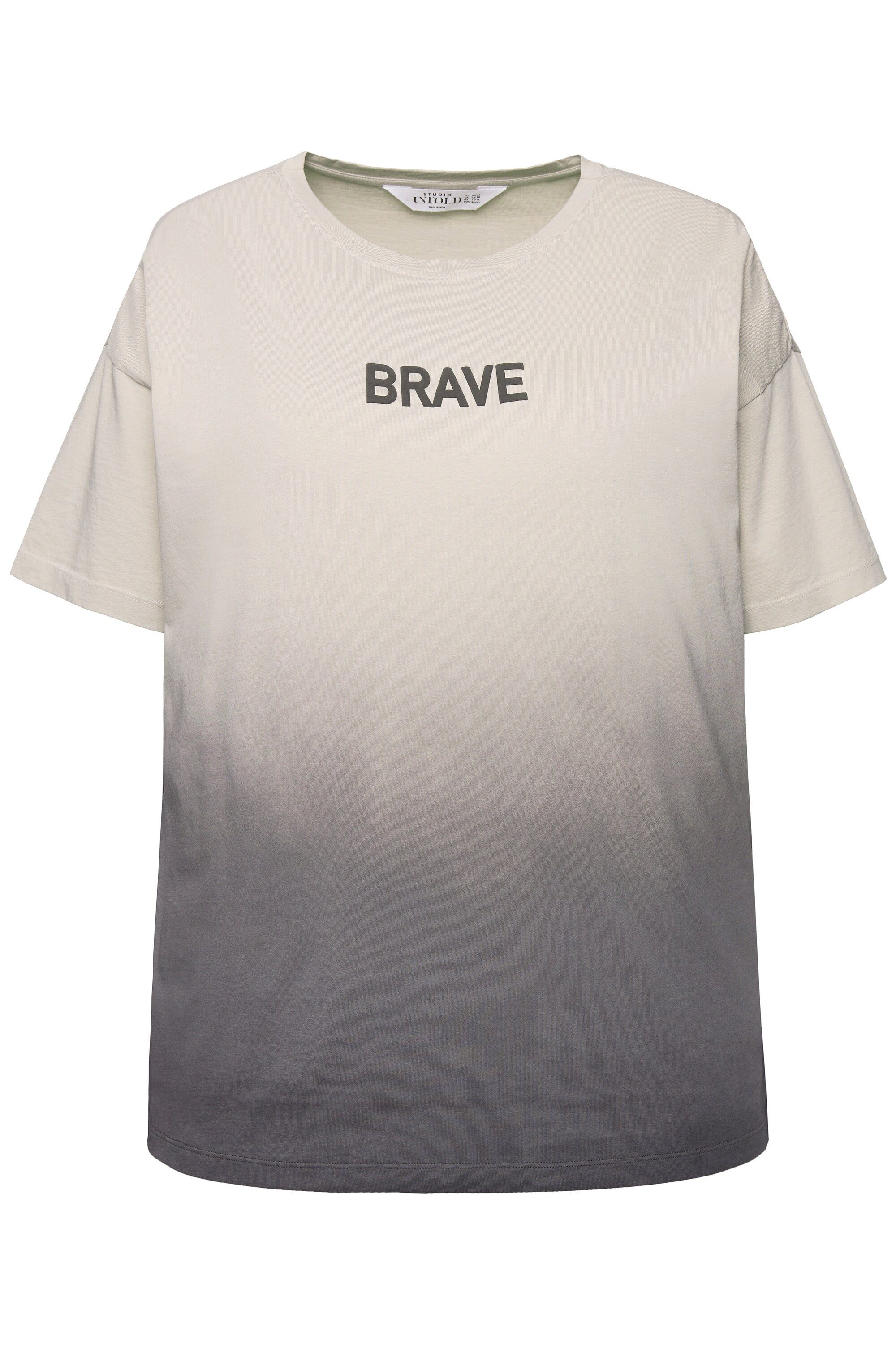 Studio Untold T-Shirt Oversized-Shirt Statemenr Farbverlauf günstig online kaufen
