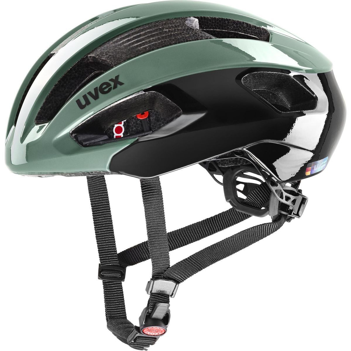 Uvex Fahrradhelm Rise, Leichter, gut belüfteter Fahrradhelm mit individuell anpassbarem