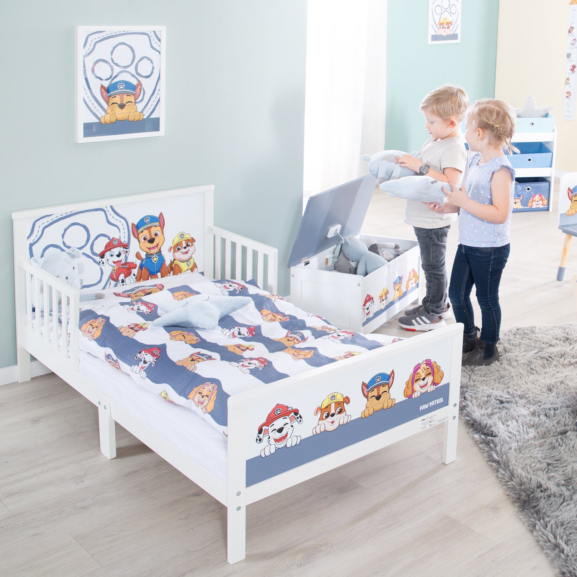 roba® Kinderbettwäsche Paw Patrol, Bettwäsche mit günstig online kaufen
