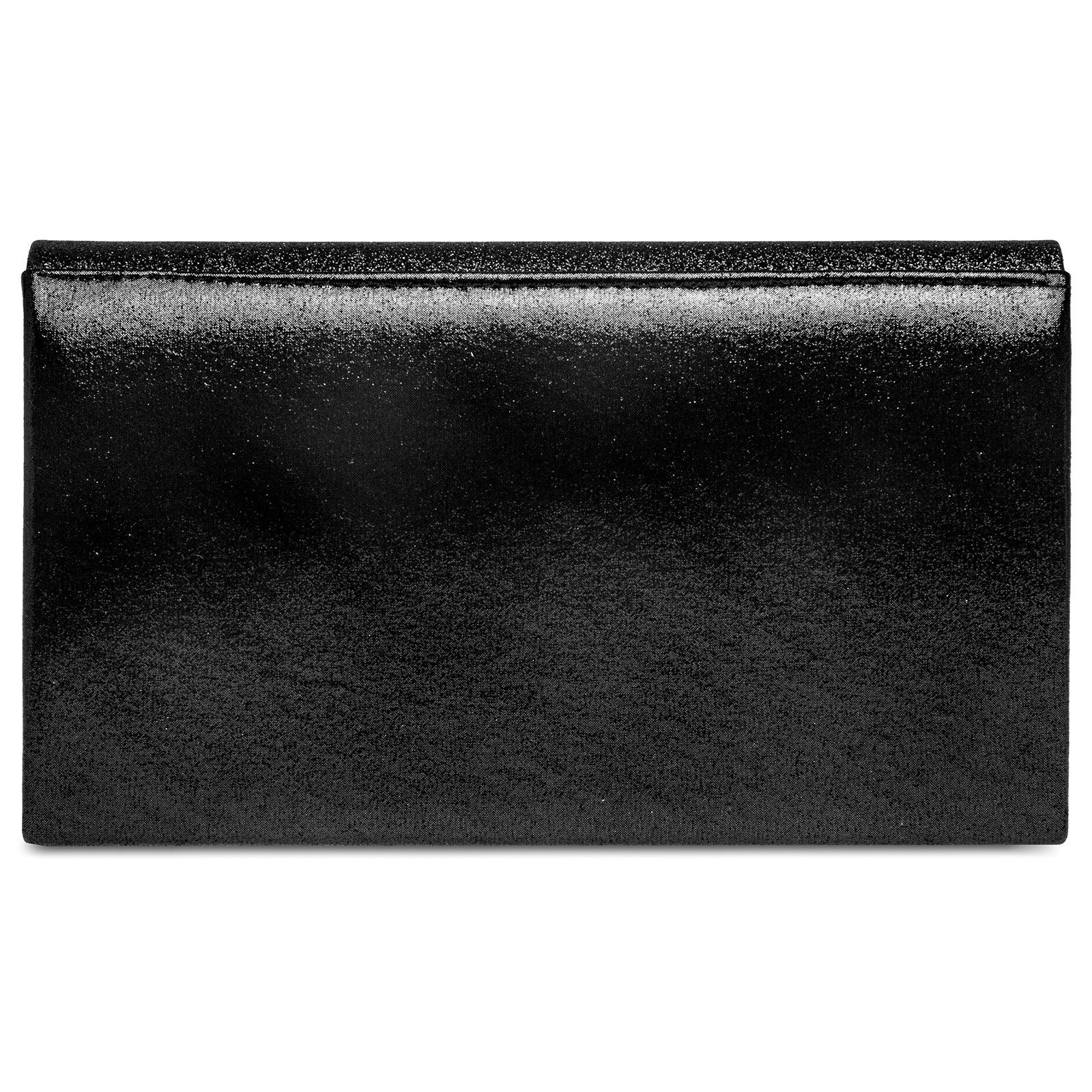 Caspar Clutch TA430 Damen XL Metallic Abendtasche