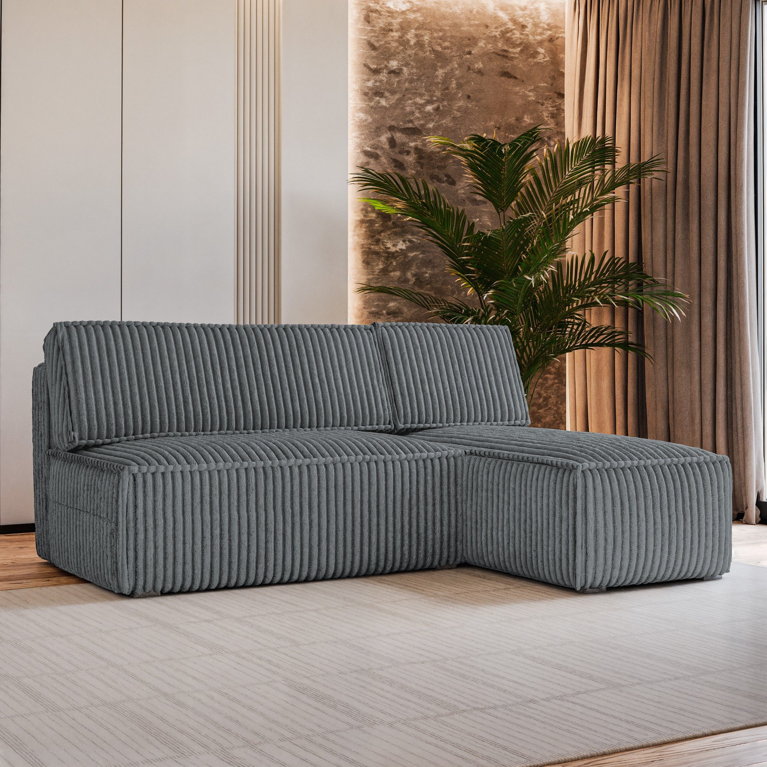 Masseno Ecksofa BRISO mit Schlaffunktion L-Form, günstig online kaufen