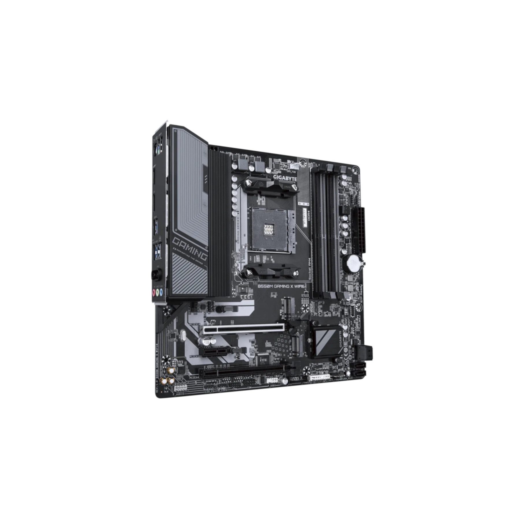 Gigabyte B550M GAMING X WIFI6 Mainboard – AMD Ryzen 5000 Prozessoren, 5+3 Phase Mainboard