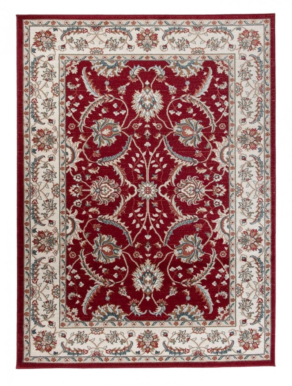 Mazovia Orientteppich Oriente Teppich - Traditioneller Teppich Orient Rot, 60 x 100 cm, Geeignet für Fußbodenheizung, Pflegeleicht, Wohnzimmerteppich