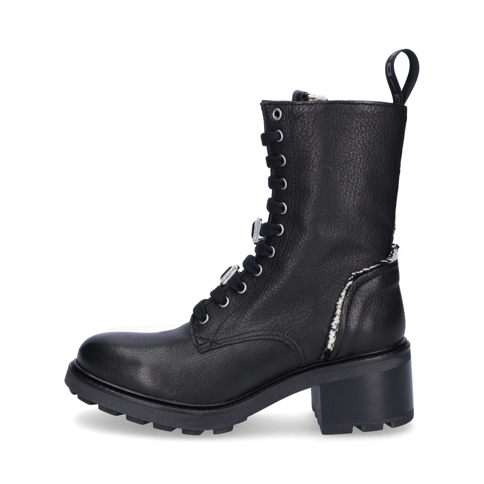 Gio+ Gio+ Damen Schnürstiefelette schwarz Stiefelette günstig online kaufen