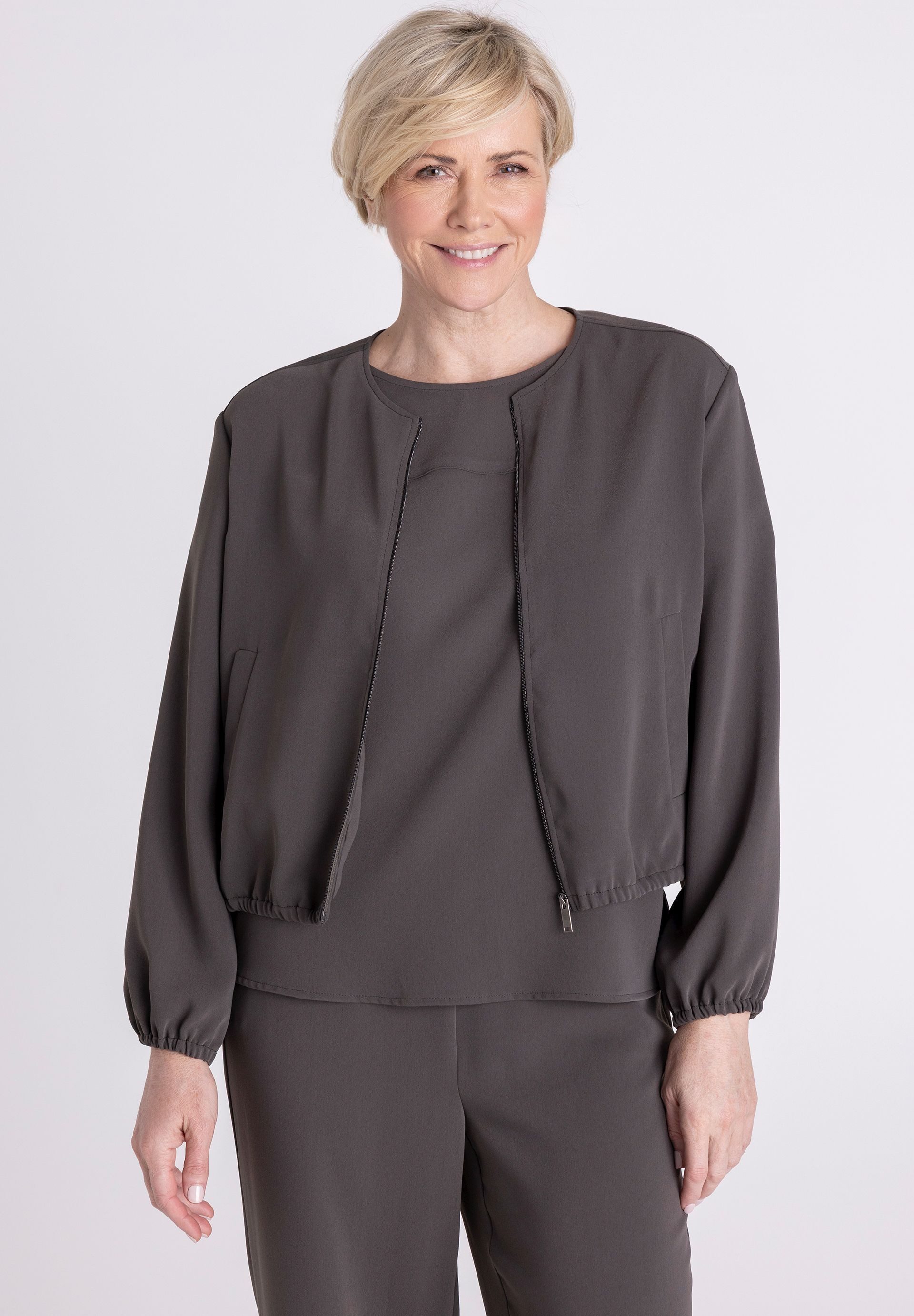 FRANK WALDER Blouson mit Gummibündchen