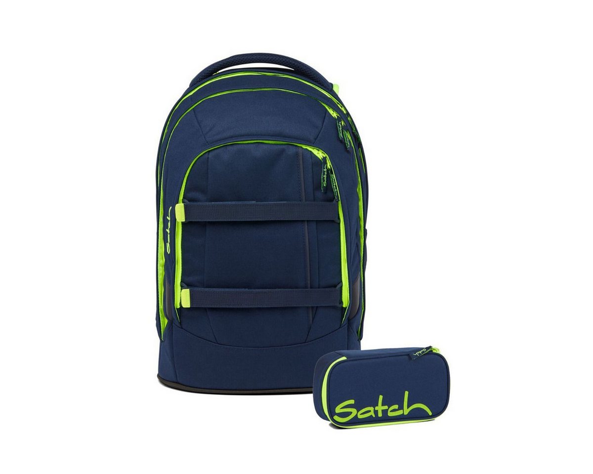 Satch Schulrucksack Set Pack (2tlg., inkl. Schlamperbox)