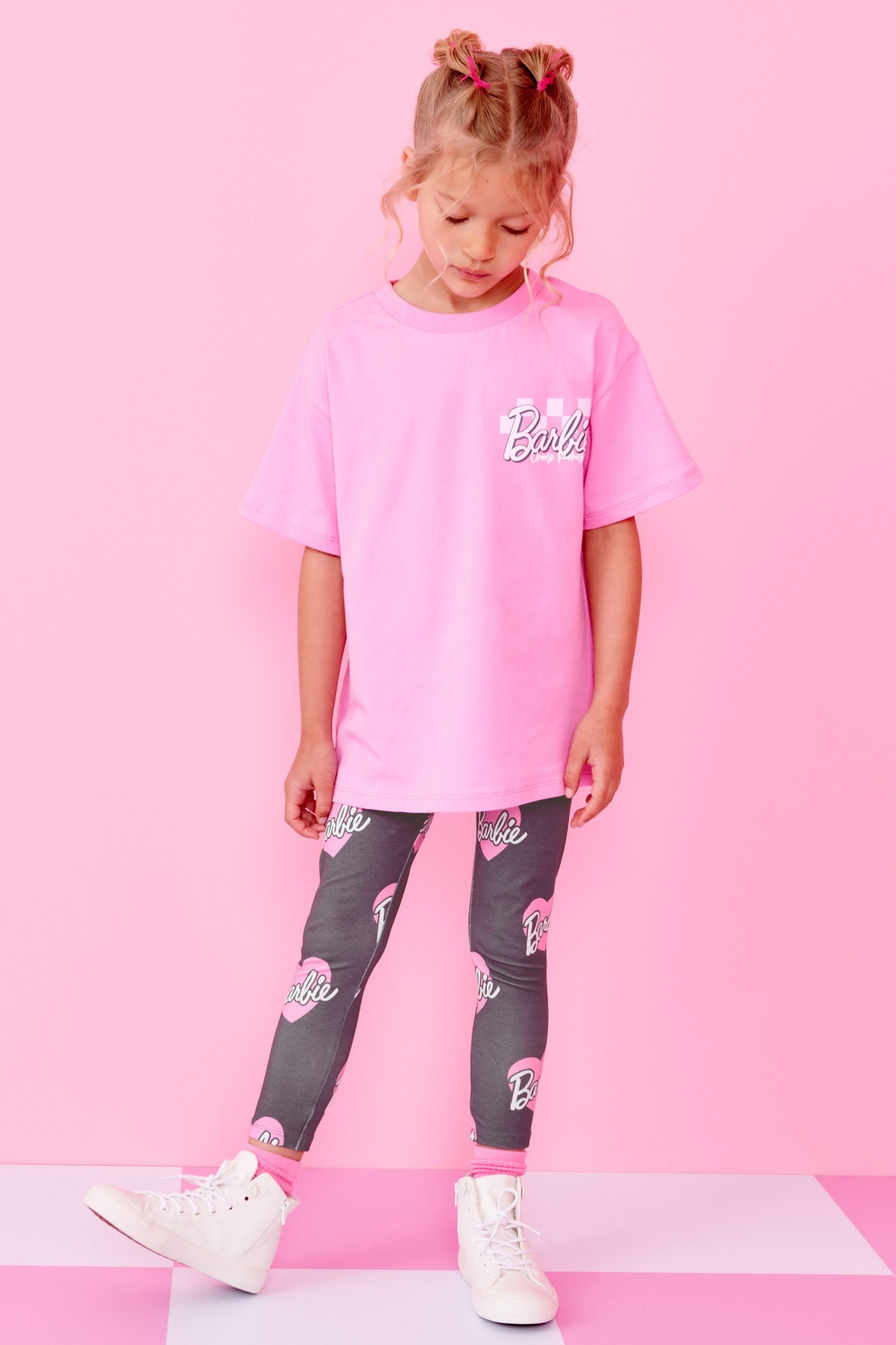 Leggings Leggings Next Barbie Lizenziertes und im & Shirt Set (2-tlg) T-Shirt