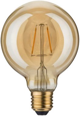 Paulmann LED-Leuchtmittel Vintage Globe 95 2,5W E27 Gold 1700K, E27, Extra-Warmweiß