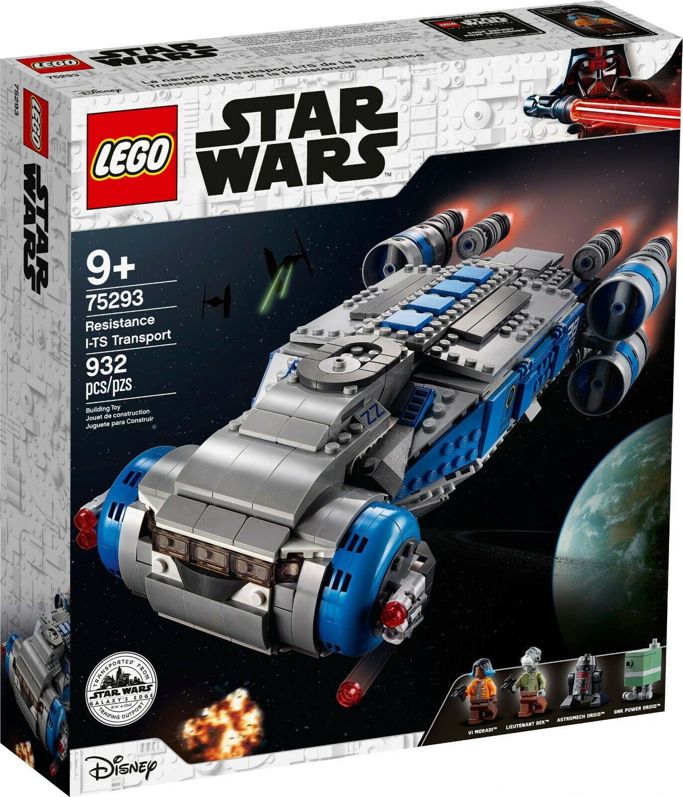 Star Wars 75293 I-TS Transportschiff der Rebellen Spielbausteine