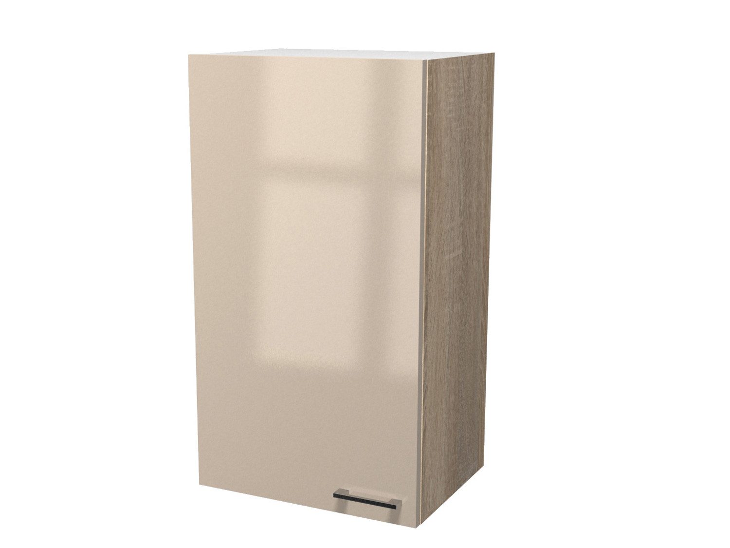 Flex-Well Hängeschrank Hochhängeschrank Küche - 50 x 89 cm breit - Kaschmir Glanz Sonoma Eich