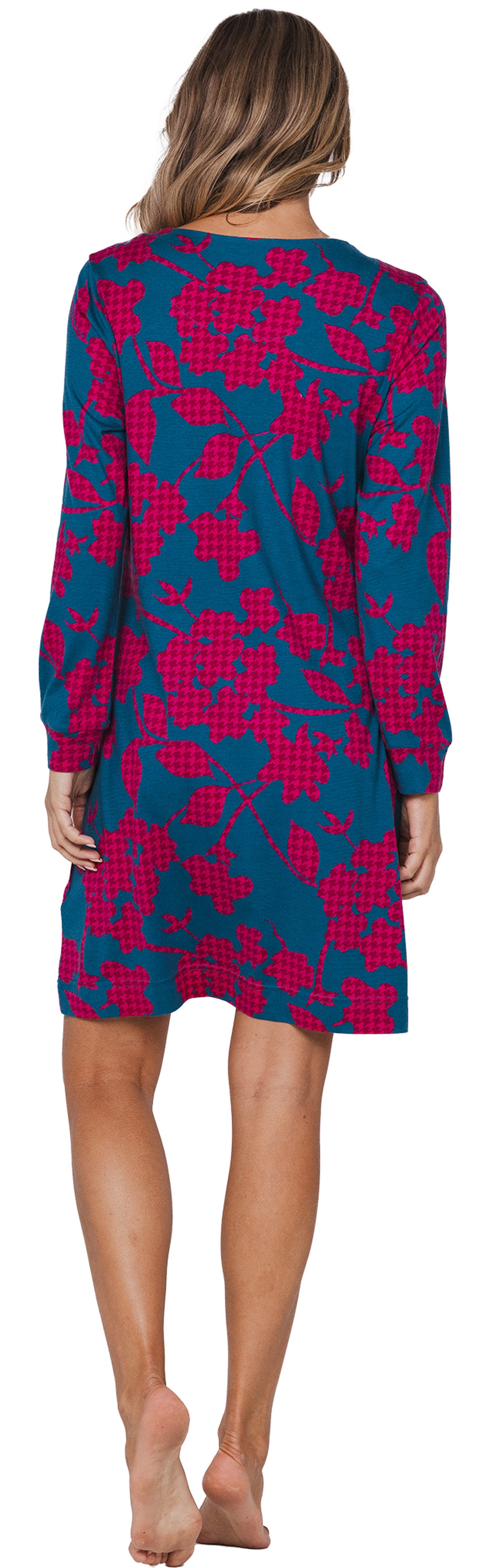 Pastunette Nachthemd Modisches Damen Schlafshirt mit langem Arm (1-tlg) Mod günstig online kaufen