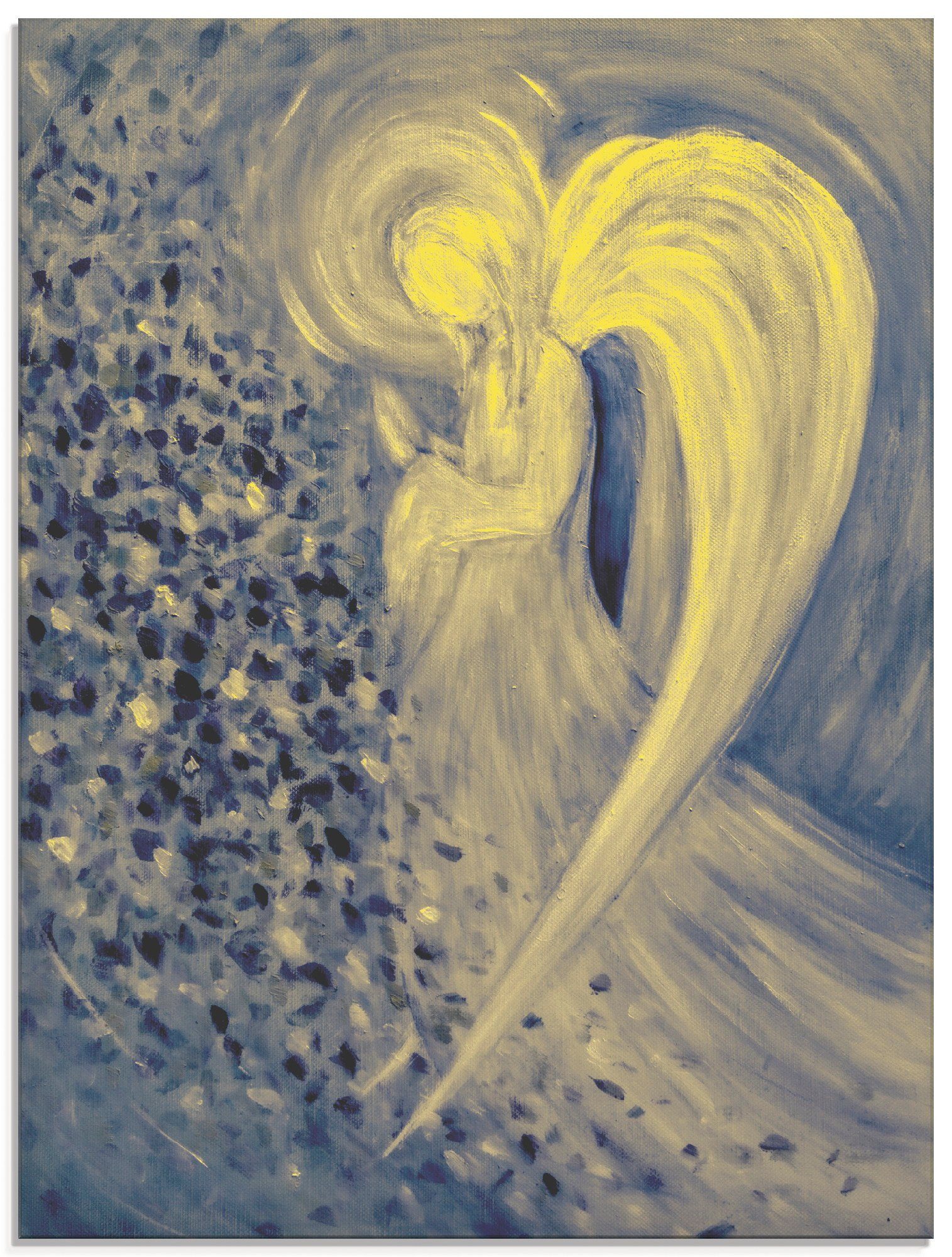 Artland Glasbild Engel der Nacht, Religion (1 St), in verschiedenen Größen